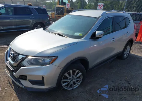 2017 Nissan Rogue Sv z USA, uszkodzony, nr VIN KNMAT2MV7HP552899